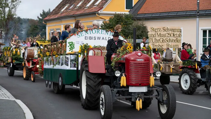 Weinlese und Erntedank wurden am Wochenende auch in Eibiswald gefeiert.