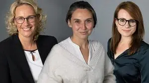 Silicon Austria Labs-Forscherinnen Hirschl, Lengger, Zikulnig. "Leck in der Leitung"