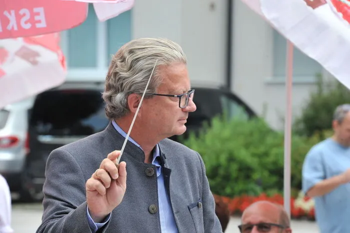 Ein Landeshauptmann als Dirigent der Trachtenkapelle Donnersbach