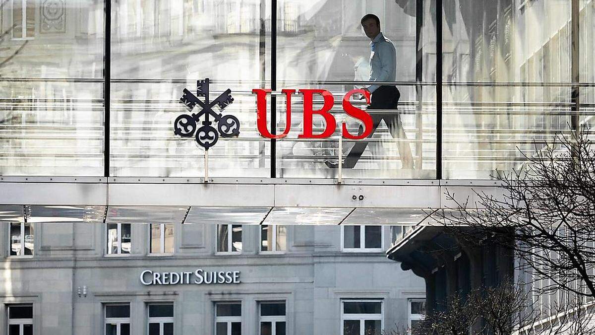 Ehe wider Willen: Die UBS übernahm die Credit Suisse zum Schnäppchenpreis von drei Milliarden Euro