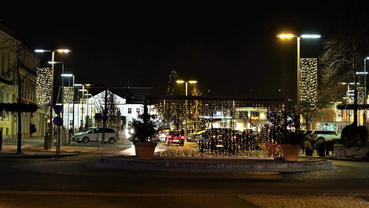 Auch die Weihnachtsbeleuchtung in Feldbach wird heuer deutlich reduziert