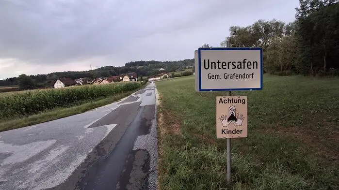 In Untersafen kam es am Samstag zu einem Großeinsatz