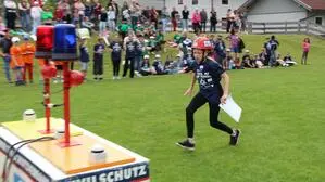 Vollen Einsatz zeigten die Volksschüler bei der Kinder-Sicherheitsolympiade in Baldramsdorf