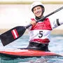 Nadine Weratschnig holte im Canadier-Finale den fünften Platz.