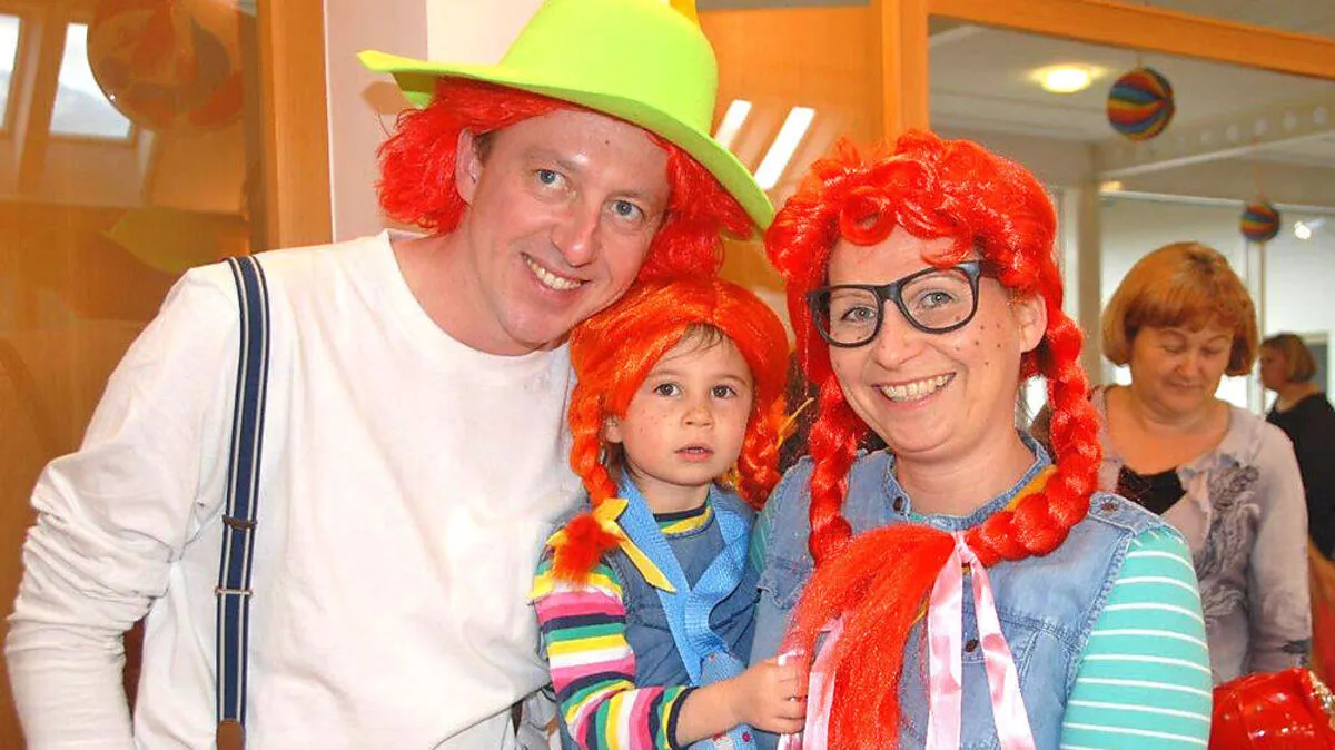 Vielfältige Kostüme und Masken waren beim Markt Hartmannsdorfer Kinderfasching zu sehen