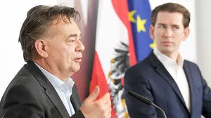 Kogler (links) und Kurz