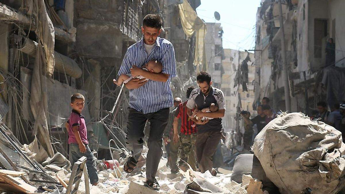 Hilfe für Aleppo fehlt noch