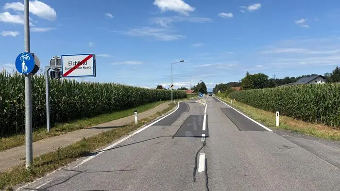 In Mureck wird die L 208 zwischen Eichfeld und Oberrakitsch saniert