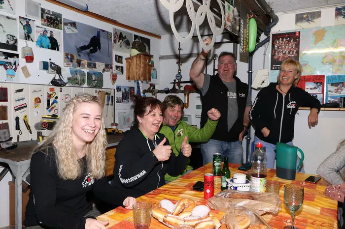 Auch für das leibliche Wohl der Fanclub-Runde war gesorgt
