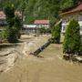 Überflutungen in Crna na Koroskem