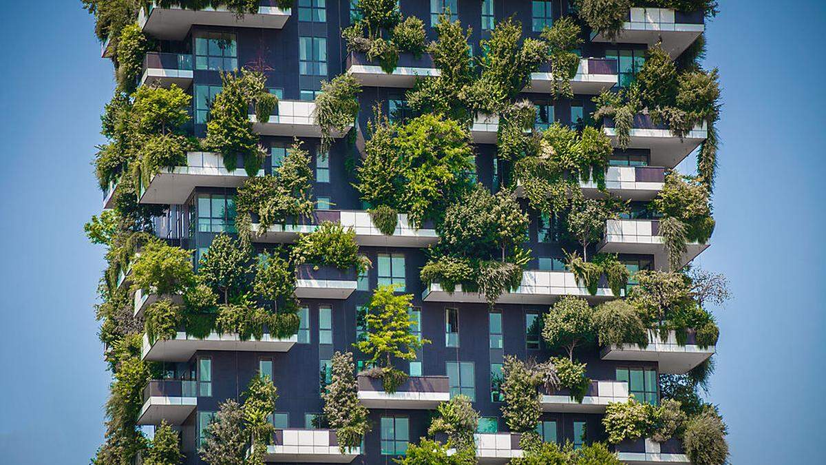 Grüne Idee: Seit 2014 ragen in Mailand die Türme des Bosco Verticale in die Höhe