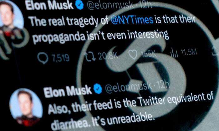 Elon Musk im Duell mit der "New York Times"