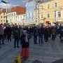 Kundgebung der Gegner von Coronamaßnahmen am Leobener Hauptplatz