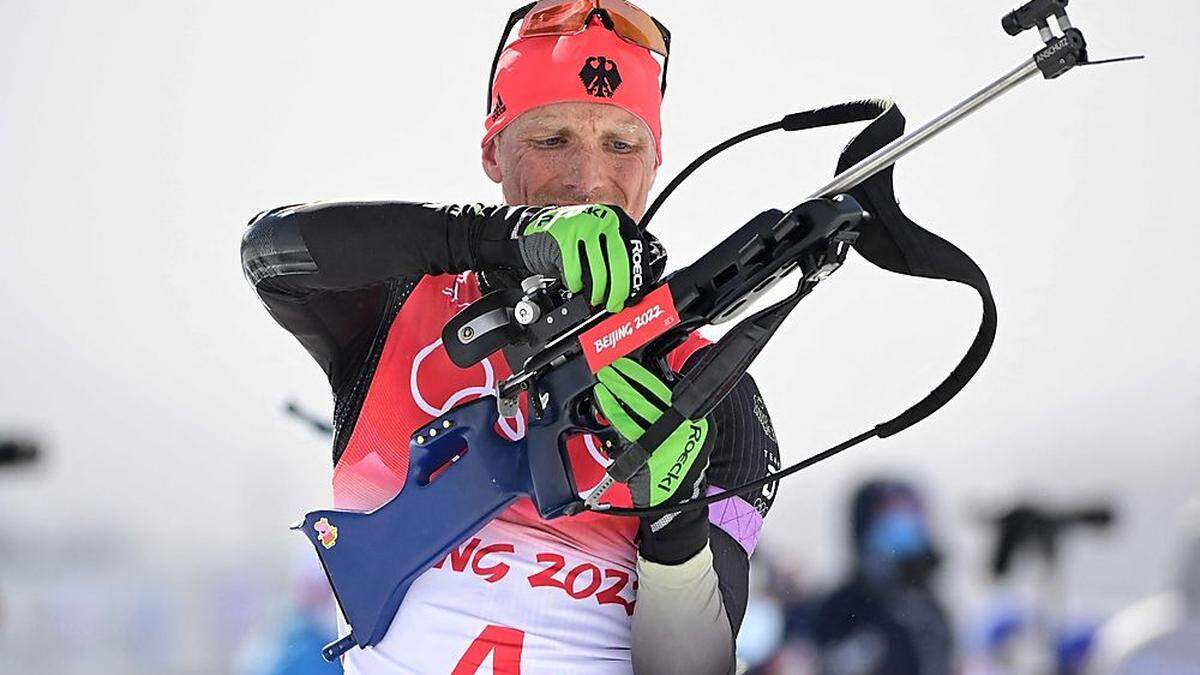 Der deutsche Biathlet Erik Lesser wird die Olympischen Spiele schnell vergessen haben.