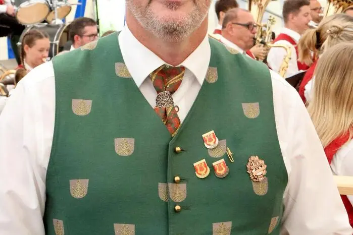 Die örtliche Alpenblasmusikkapelle lud unter Obmann Harald Posch (Foto) und Kapellmeister Wolfgang Obersteiner senior zum traditionellen Anna-Kirchtag. 