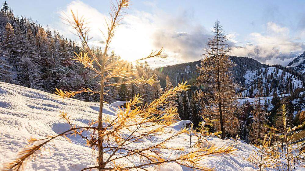 Bevor sich der Winter in ganz Österreich breit macht, kommt noch einmal die Sonne raus