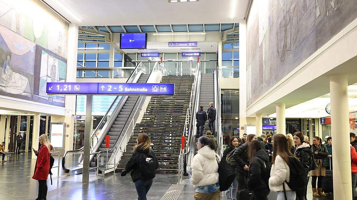 Zwischenfall am Hauptbahnhof (Archivbild)
