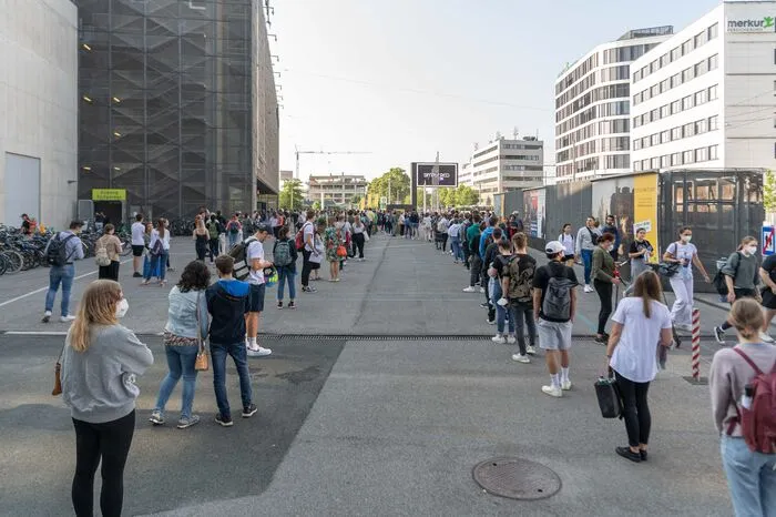 Das Testgelände umfasst dieses Jahr die Stadthalle, die Halle A und die Halle B