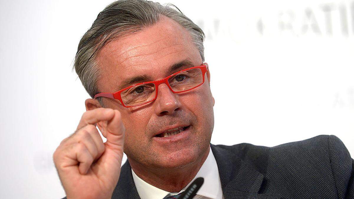 Norbert Hofer will erst 2028 wieder bei der Wahl zum Bundespräsidenten antreten