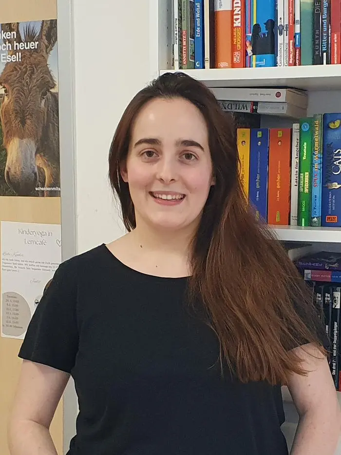 "Das Lerncafé ist für mich ein guter Ausgleich zur Uni", sagt Leger. Sie studiert drei Studiengänge