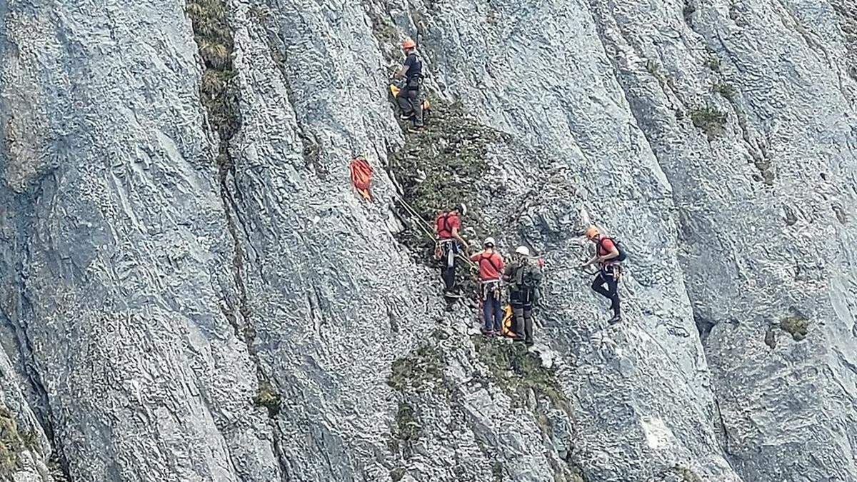 Sonntäglicher Einsatz für die Bergrettung Gröbming