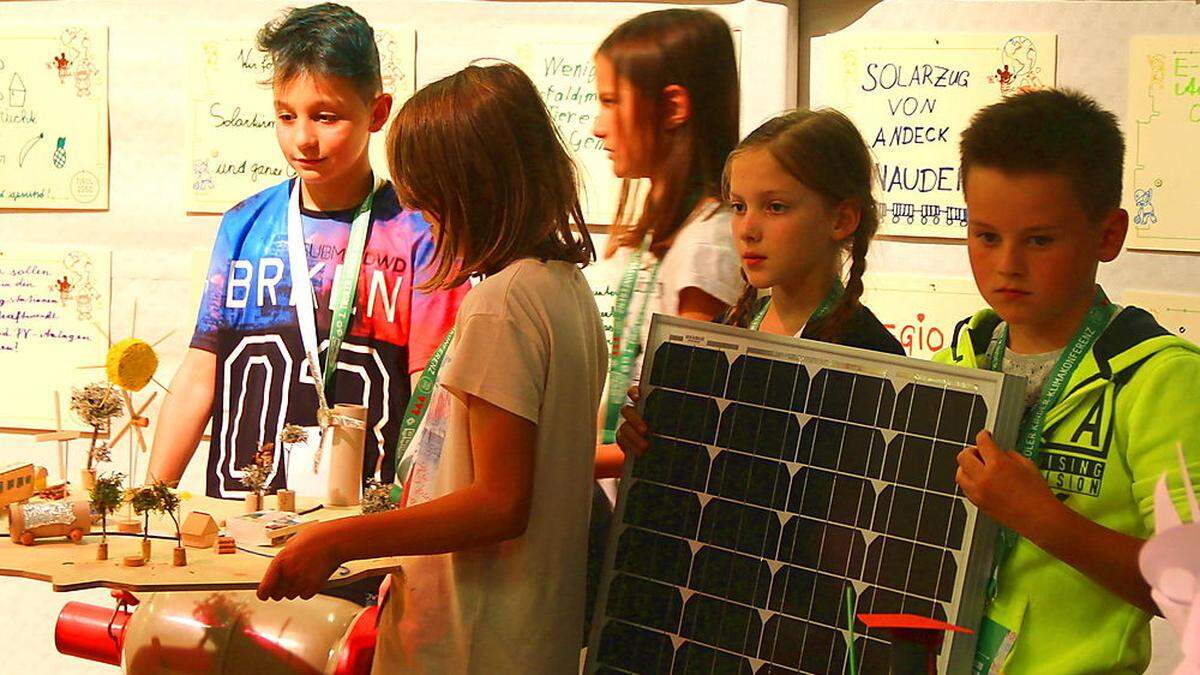 Kinder der Volksschule Iselsberg stellten Kraft der Sonne in den Mittelpunkt