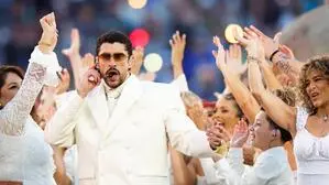 Bad Bunny begeisterte das Publikum