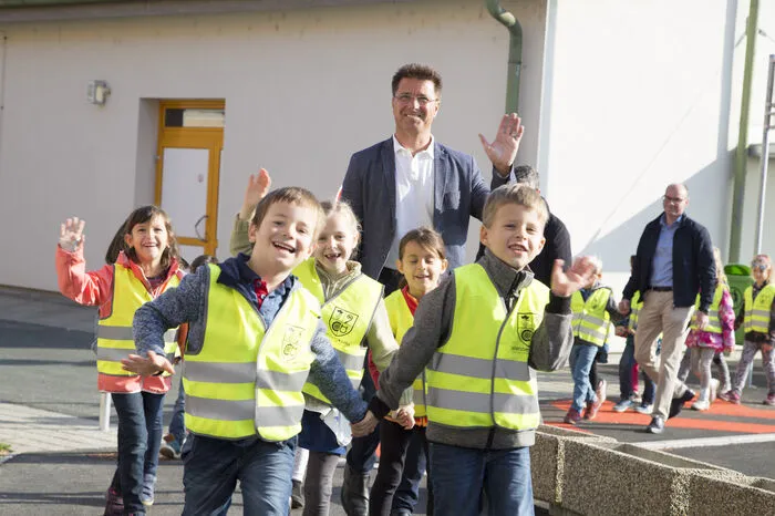Schulwegsicherungs-Aktion in Seiersberg-Pirka