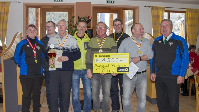 Den ersten Platz holten sich die Männer vom Team TSV Marienkirchen 1.