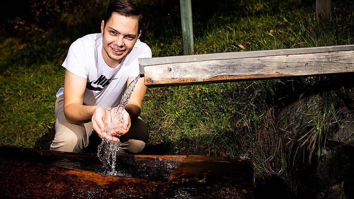 Dominik Grilz (22) geht als Bürgermeisterkandidat für die SPÖ Diex ins Rennen