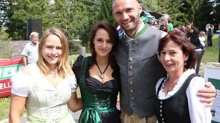Die Tracht dominierte Mitte August das Zirbenfest in St. Wolfgang.