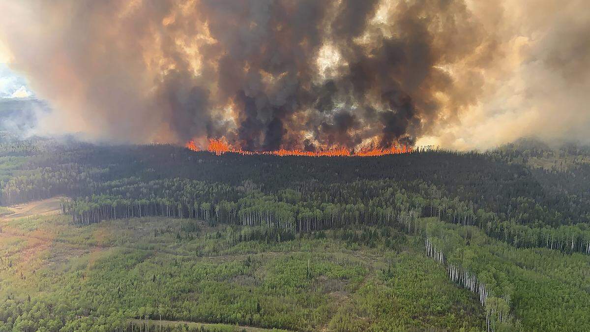 Verheerende Waldbrände in Kanada