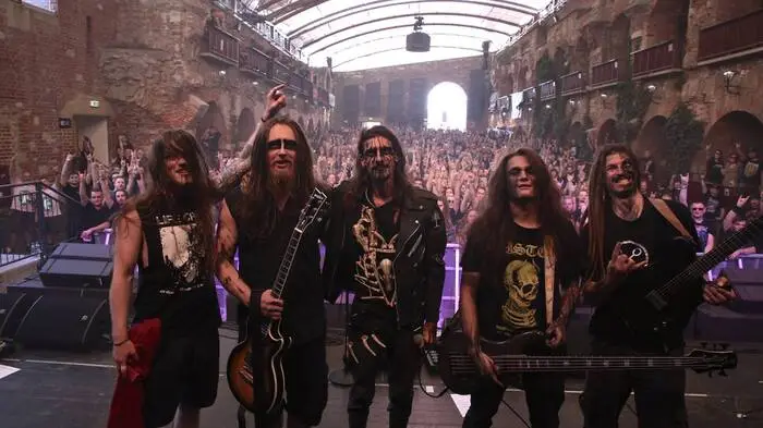 Die Gruppe "Elende" leutete am Freitag das Festival "Metal on the Hill" ein.