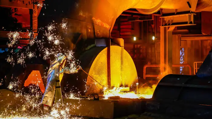 Die Industrie in Deutschland nimmt Fahrt auf