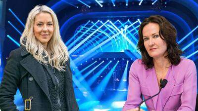 Simone Lugner und Eva Glawischnig bei „Dancing Stars“