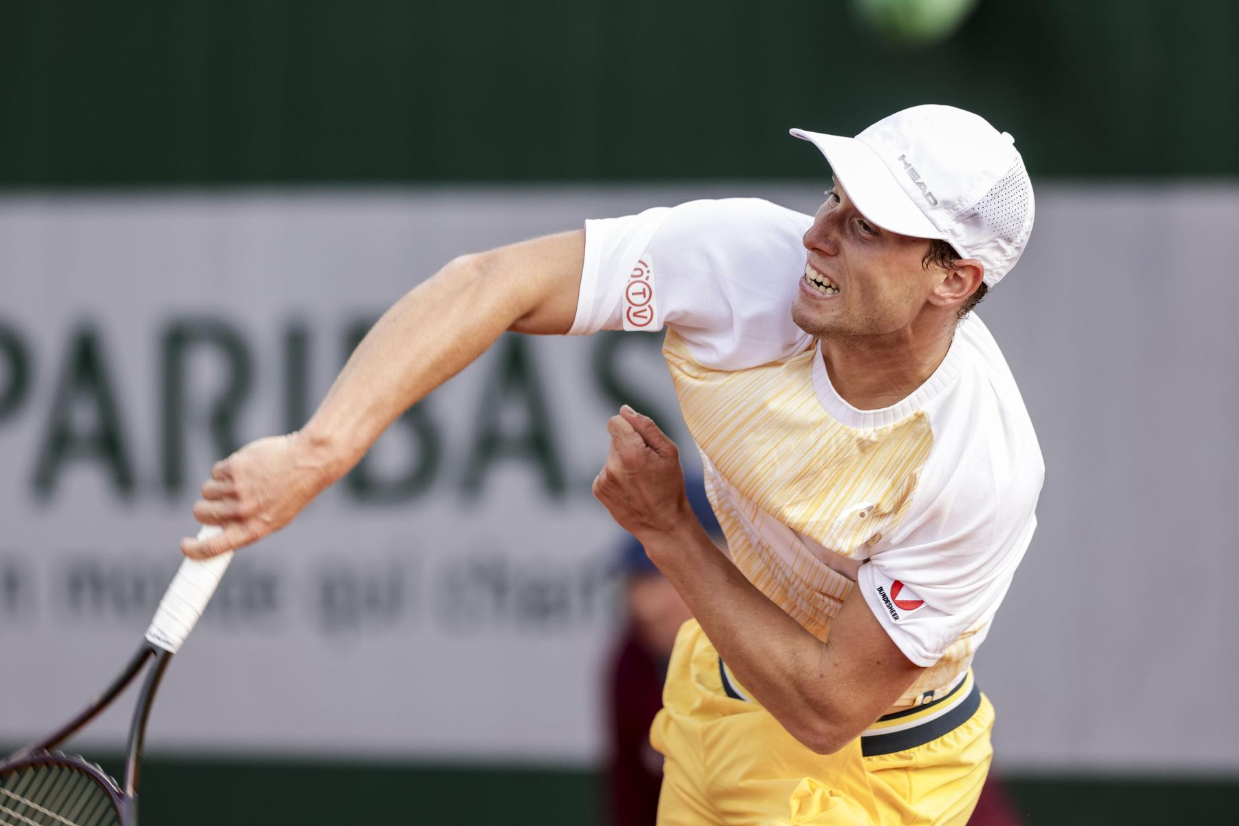 French Open: Filip Misolic steht nach Fünfsatz-Sieg in der zweiten Runde