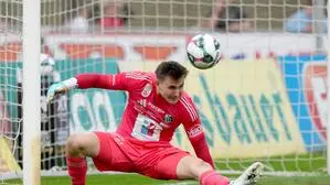 Nikolas Polster verhinderte mehrmals ein Gegentor