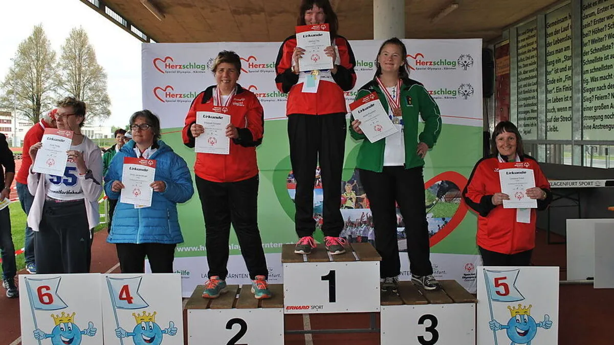 Martina Tilly ist österreichische Meisterin im 100 Meter Lauf 