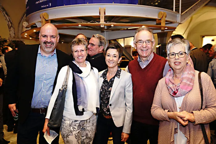 Herbert Gugl, Margit Zlattinger, Monika Gaberscek, Karl und Elisabeth Brunner