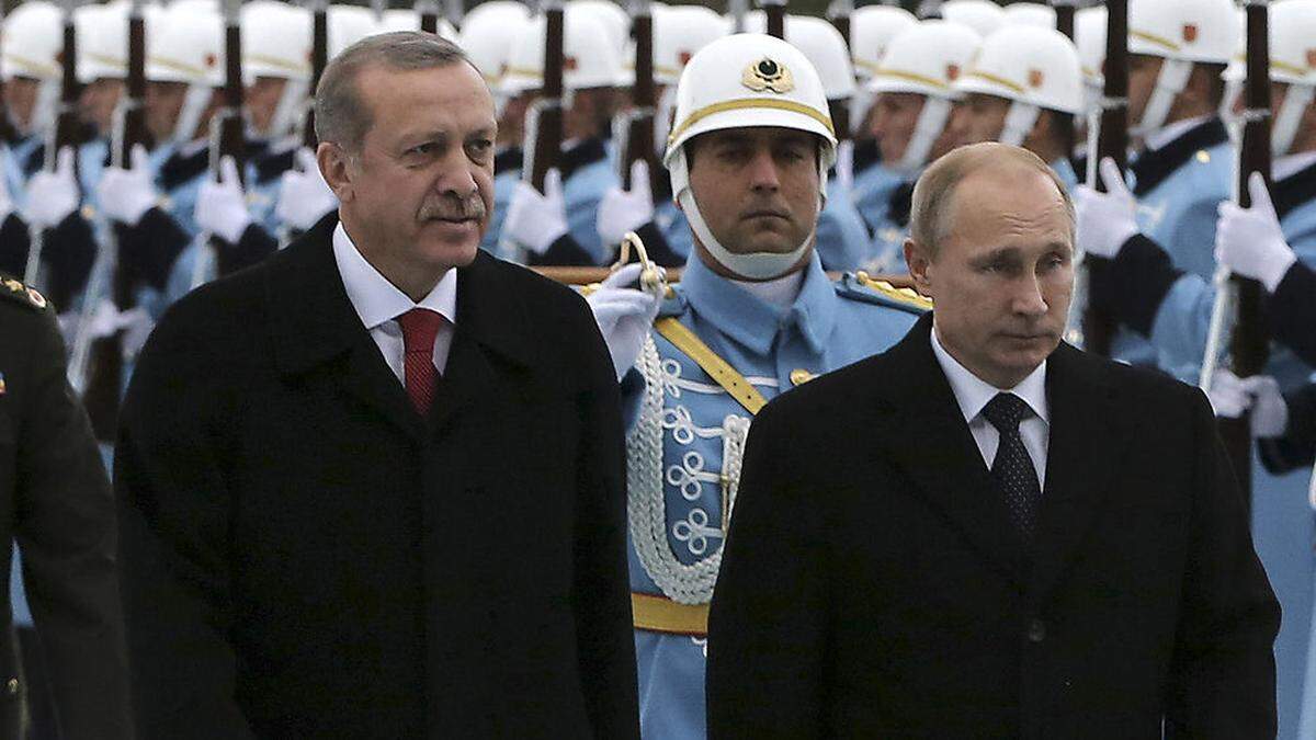 Erdogan und Putin im Dezember 2014