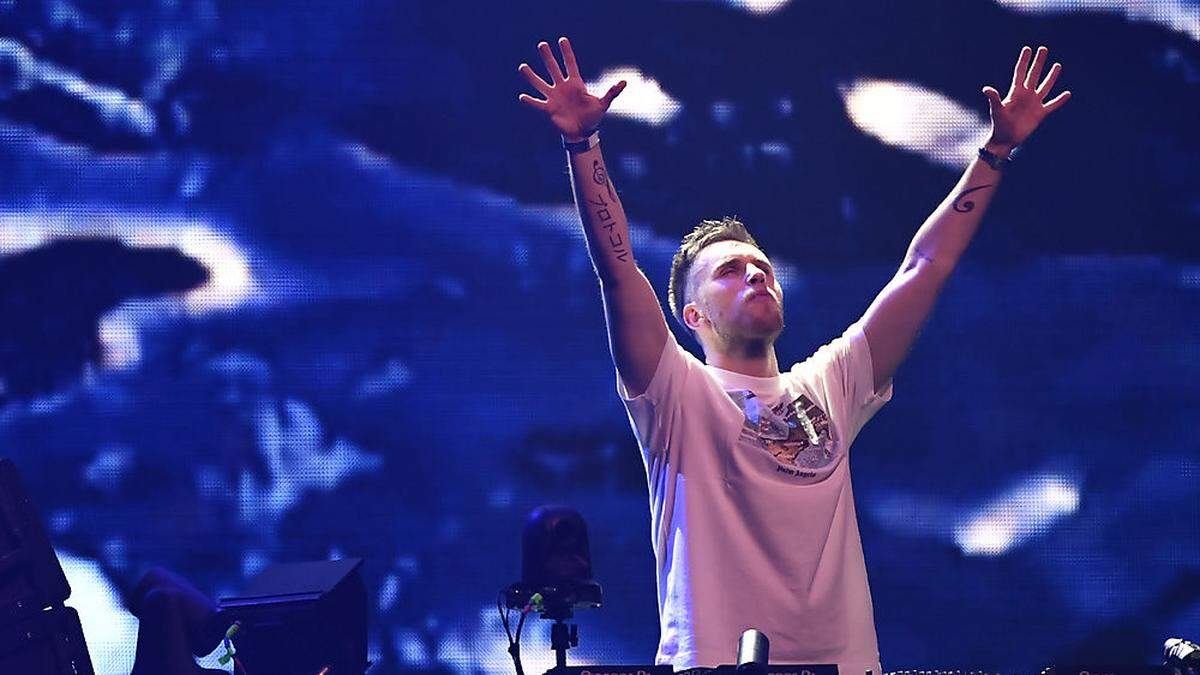 DJ Nciky Romero beim Avicii-Tribute in Stockholm