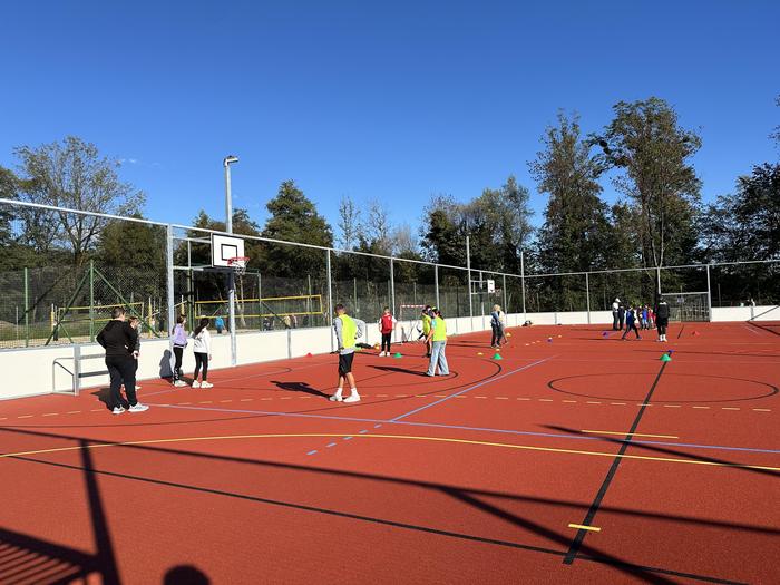 Die neue Ballsportanlage im Freizeitpark Hörbing bietet Deutschlandsbergern eine weitere kostenlose Sportmöglichkeit