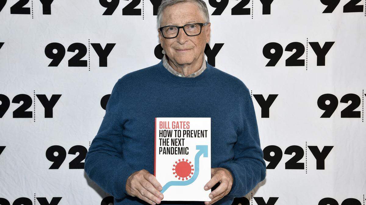Bill Gates präsentierte sein neues Buch