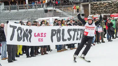 Am besten anfgefeuert: Toni Polster
