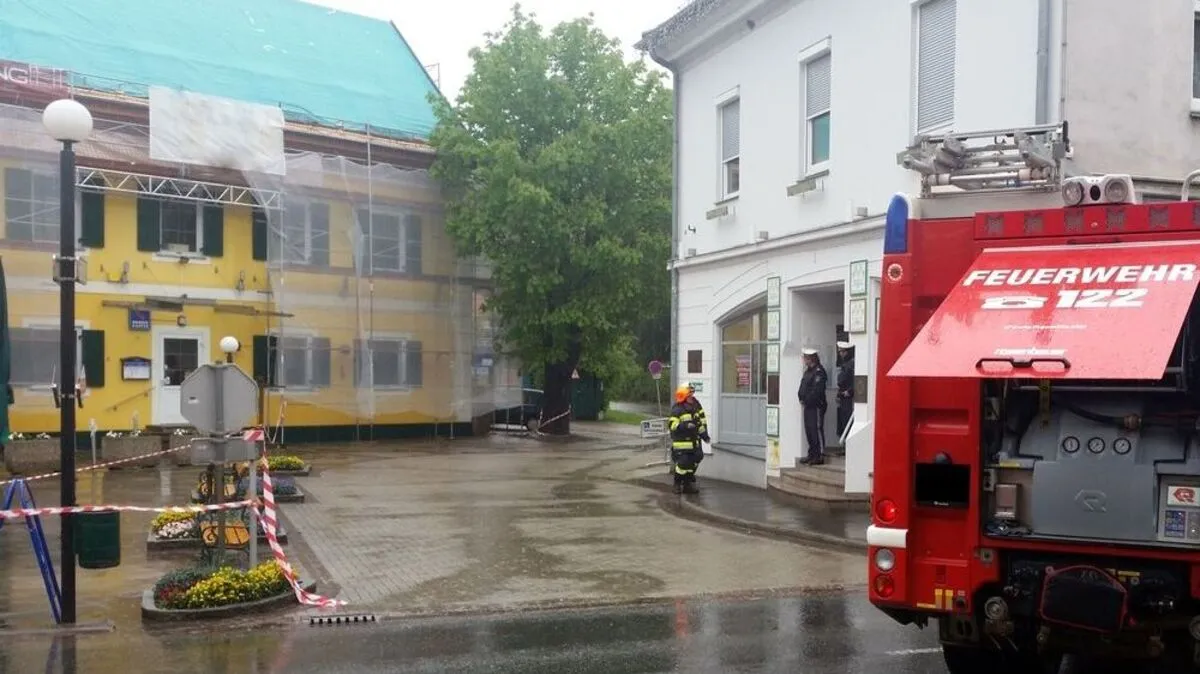 Die Feuerwehren waren heute wieder im Einsatz