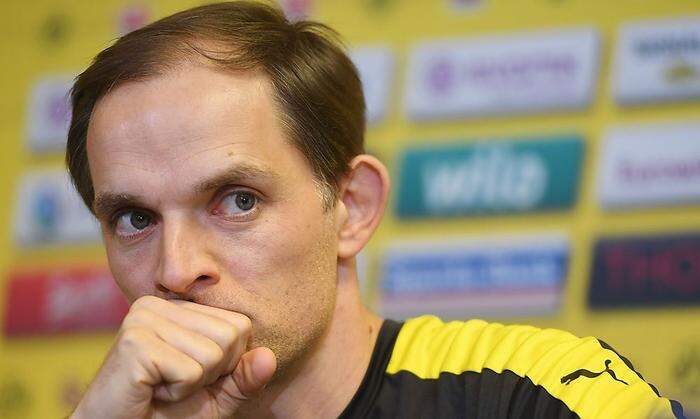 Borussia Dortmunds Trainer Thomas Tuchel 