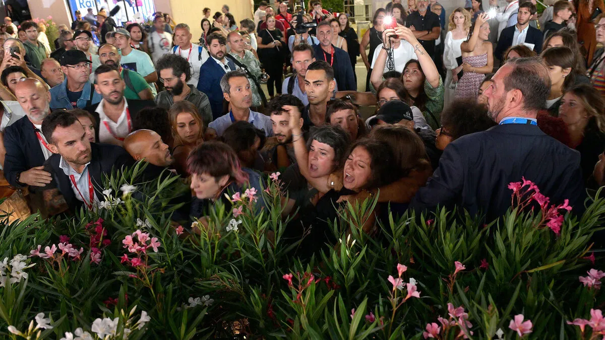 Protest gegen Woody Allen