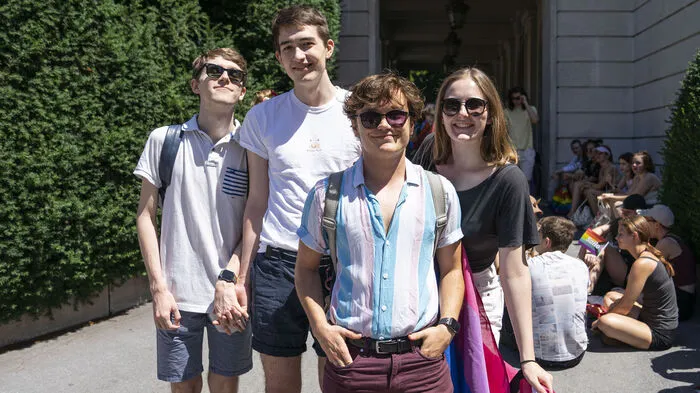 Mehr Menschen als erwartet strömten am Samstag in die Grazer Innenstadt, um für die Rechte von Andersliebenden zu kämpfen.