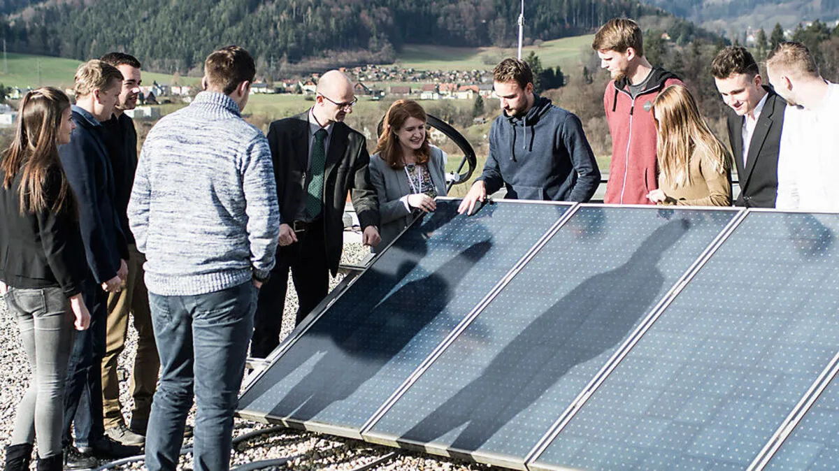 Rashmi Jawahar, Andreas Kiedl und Jürgen Sorger gestalten unsere Umwelt von morgen mit