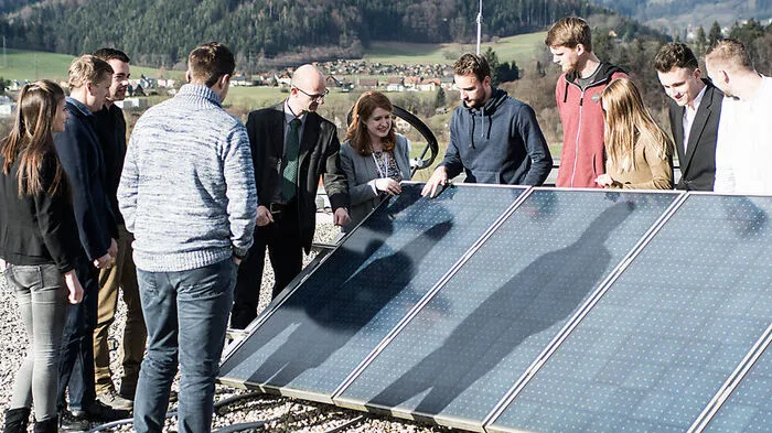 Rashmi Jawahar, Andreas Kiedl und Jürgen Sorger gestalten unsere Umwelt von morgen mit